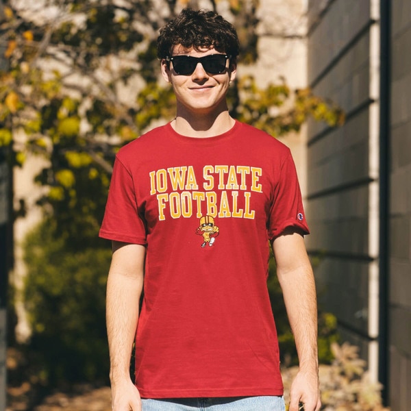 Champion Football Cy Cardinal Jersey Short Sleeve T-Shirt SMU